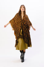 Charger l'image dans la visionneuse de la galerie, Kimono Croco en Soie et Laine