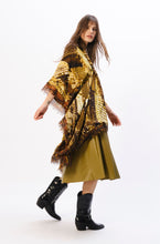 Charger l'image dans la visionneuse de la galerie, Kimono Croco en Soie et Laine
