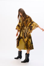 Charger l'image dans la visionneuse de la galerie, Kimono Croco en Soie et Laine