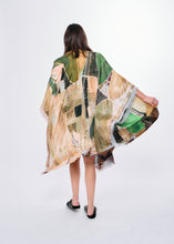 Charger l'image dans la visionneuse de la galerie, Kimono en soie et modal - Abstract