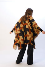 Charger l'image dans la visionneuse de la galerie, Kimono Géo Soie & Laine