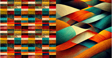 Load image into Gallery viewer, Bands Silk & Wool Carrés
