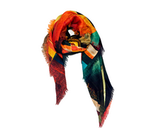 Load image into Gallery viewer, Bands Silk & Wool Carrés