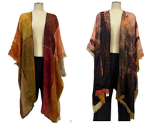 Charger l'image dans la visionneuse de la galerie, Kimono Ballerine En Soie Et Laine