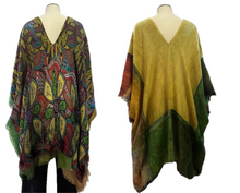 Charger l'image dans la visionneuse de la galerie, Kimono Ballerine En Soie Et Laine