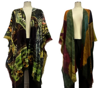 Load image into Gallery viewer, Panther Silk & Wool Kimono