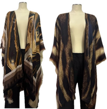 Charger l'image dans la visionneuse de la galerie, Kimono Ballerine En Soie Et Laine