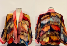 Load image into Gallery viewer, Tricks Silk Velvet and Modal  Reversible Jacket