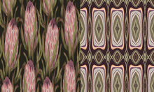 Load image into Gallery viewer, Pines Silk Velvet and Modal  Reversible Jacket