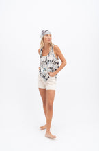 Load image into Gallery viewer, Check Silk Tank Top