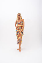 Load image into Gallery viewer, Zig Zag Silk Dress