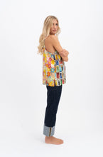 Load image into Gallery viewer, Little Doors Silk Tank Top