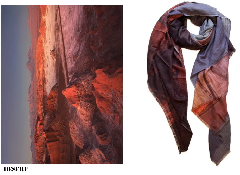 Desert Foulard Merino