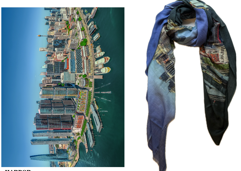 Harbor Foulard Merino