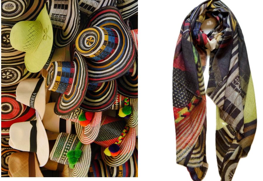 Sombreros Foulard Merino