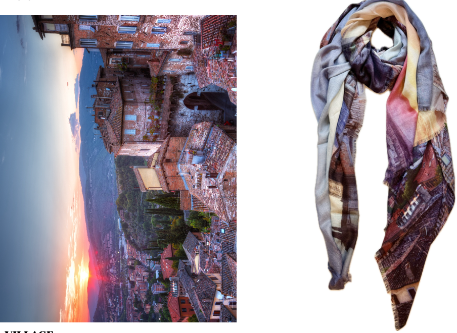 Village Foulard Merino