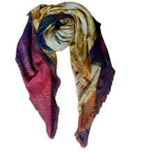 Load image into Gallery viewer, NIle Silk &amp; Wool Carrés
