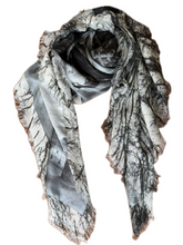 Load image into Gallery viewer, Palms Silk &amp; Wool Carrés
