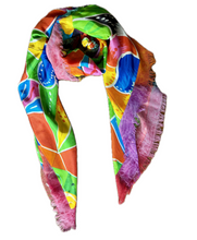 Load image into Gallery viewer, Star Silk &amp; Wool Carrés (Copy)
