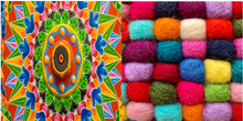 Load image into Gallery viewer, Star Silk &amp; Wool Carrés (Copy)
