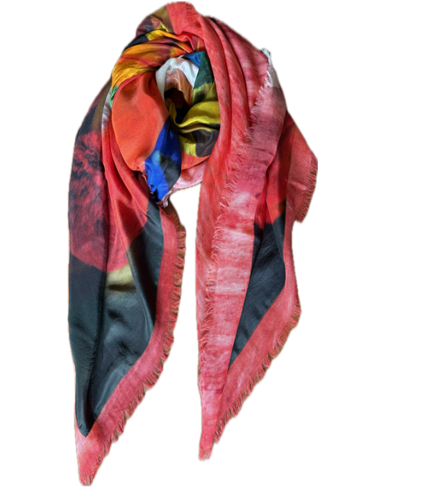 Toucan Silk & Wool Carrés
