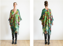 Load image into Gallery viewer, Leaves Silk &amp; Wool Kimono
