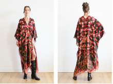 Load image into Gallery viewer, Posies Silk &amp; Wool Kimono
