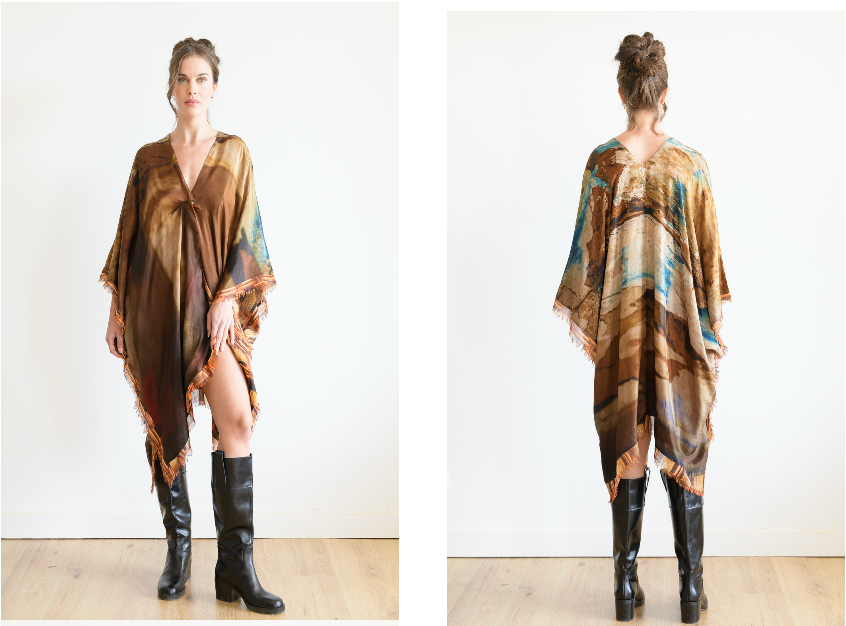 Shed Silk & Wool Kimono