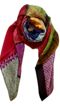 Load image into Gallery viewer, Patchwork Silk Carré
