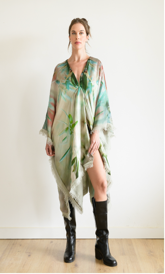 Olivia Silk & Cashmere Kimono