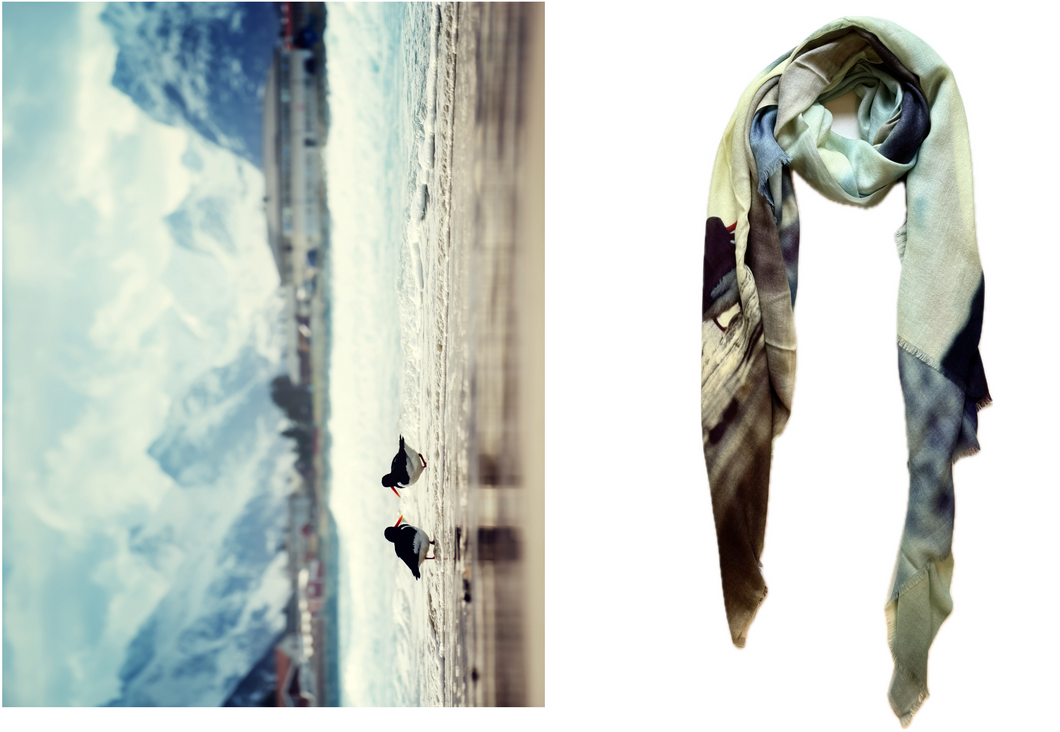 Seaside Foulard Merino